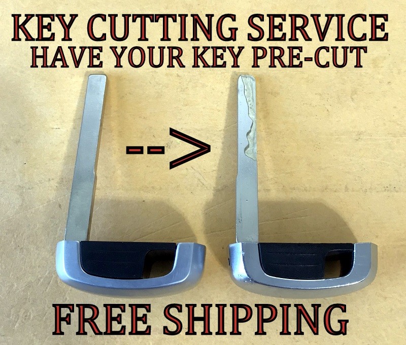 FORD SMART KEY KEYLESS REMOTE TRANSMITTER KEY CUTTING SERVICE FOR 164-R8168