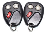 OEM MATCHED PAIR GM GMC CHEVY KEYLESS ENTRY REMOTE FOBS LHJ011 15132197 15132198