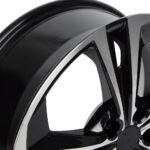 18'' Wheel Machined Black Rim for Nissan Sentra SR 2020-2022 OEM Quality Wheel