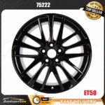 New 19" Gloss Black Alloy Wheel Rim for Toyota Camry 75222 XSE 2021-2024 ET50