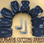 GM GMC CHEVY SMART PROXIMITY KEYLESS REMOTE FOB INSERT BLADE CUTTING SERVICE