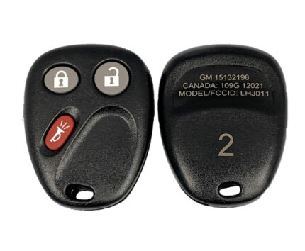 OEM GM Keyless Entry Remote Key Fob 3 Button Memory # 2 OEM GM - LHJ011