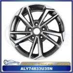 16X6.5Inch Wheel Rim For Kia Forte LXS 2022-2024 Replacement Alloy Wheel Rim