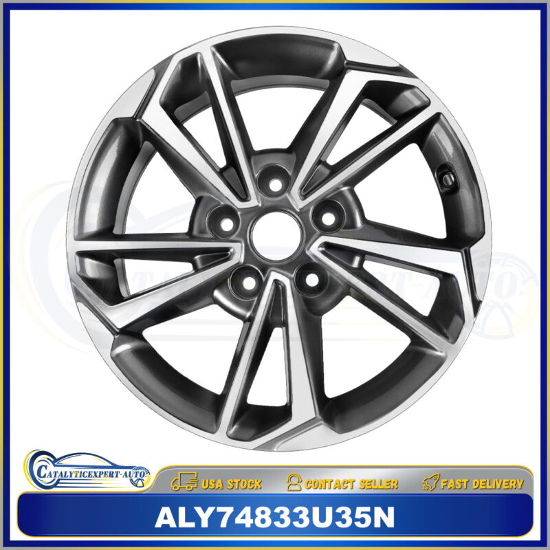 16X6.5Inch Wheel Rim For Kia Forte LXS 2022-2024 Replacement Alloy Wheel Rim