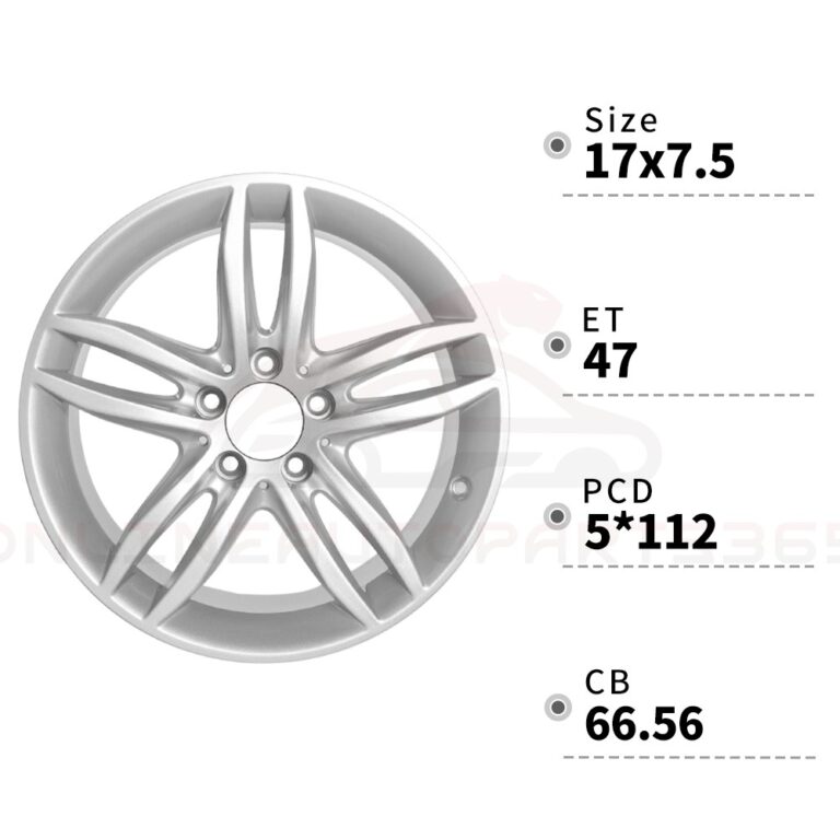 17" x 7.5" Alloy Wheel Rim 2012 2013 2014 for Mercedes Benz C250 C300 C350