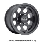 Wheel Classic III 15x8 Inch Cast Alloy Construction 5x4.50 Clear Coated Satin