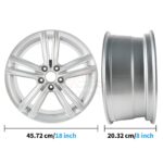 For 2012-2015 VW Volkswagen Passat - 69929 New 18" Replacement Alloy Wheel Rim
