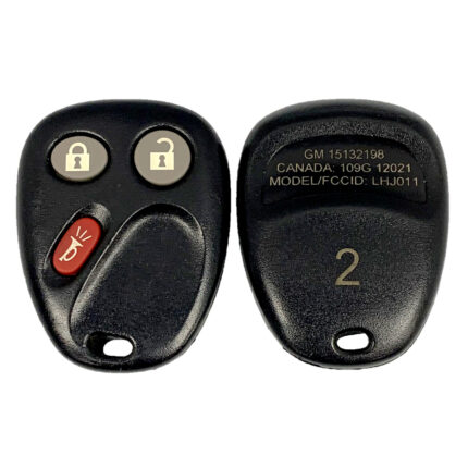 OEM GM Keyless Entry Remote Key Fob 3 Button Memory # 2 OEM GM - LHJ011