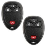 2 New Replacement Remote Start Keyless Entry Key Fob Control for 15913421
