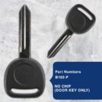 2 New Replacement Keyless Entry Remote Car Key Fob Control & Key for LHJ011