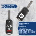 New Replacement Keyless Entry Remote Car Flip Key Fob for MLBHLIK-1T