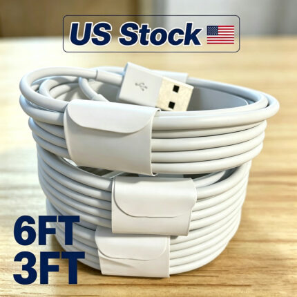 USB Cable Charger Fast Cord For Apple iPhone SE 6 7 8 XS XR 11 12 13 14 Pro Max