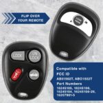 New Replacement Keyless Entry Remote Key Fob Clicker Control Beeper for ABO1502T