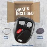 New Replacement Keyless Entry Remote Key Fob Transmitter Clicker for 15732803