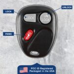 New Replacement Keyless Entry Remote Key Fob Transmitter Clicker for 15732803