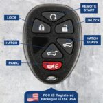 New Replacement Keyless Entry Remote Start Key Fob Clicker Control for 15913427