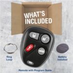 New Replacement Keyless Entry Remote Key Fob Clicker Transmitter for L2C0005T