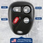 New Replacement Keyless Entry Remote Key Fob Clicker Transmitter for L2C0005T
