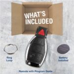 Replacement for Mercedes-Benz IYZDC Keyless Entry Remote Car Key Fob Control