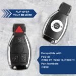 Replacement for Mercedes-Benz IYZDC Keyless Entry Remote Car Key Fob Control