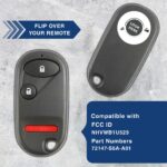 New Replacement Keyless Entry Remote Key Fob Clicker Transmitter For NHVWB1U523
