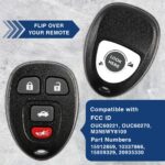 New Remote Keyless Entry Key Fob Clicker Control Alarm Control for 15912859