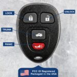 New Remote Keyless Entry Key Fob Clicker Control Alarm Control for 15912859