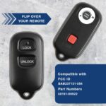 New Replacement Keyless Entry Remote Key Fob Transmitter For BAB237131-056
