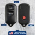New Replacement Keyless Entry Remote Key Fob Transmitter For BAB237131-056