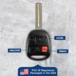 New Keyless Entry Remote Car Key Fob for 1999 2000 2001 2002 2003 Lexus RX300