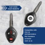 New Keyless Entry Car Remote Key Fob for 2007 2008 2010 2011 Mitsubishi Endeavor