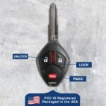 New Keyless Entry Car Remote Key Fob for 2007 2008 2010 2011 Mitsubishi Endeavor