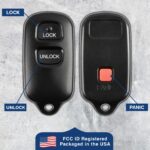Replacement for HYQ12BBX Keyless Entry Remote Car Key Fob Control 2b