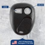Replacement Keyless Remote Key Fob 2b for 1997 1998 1999 2000 Chevy Silverado