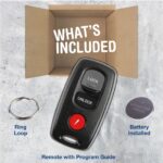 Replacement for 2004 2005 2006 Mazda 3 Key Fob Keyless Entry Car Remote