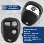 New Replacement Keyless Entry Remote Key Fob Car Trunk Control for 16245100-29