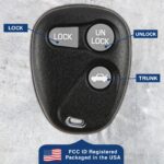 New Replacement Keyless Entry Remote Key Fob Car Trunk Control for 16245100-29
