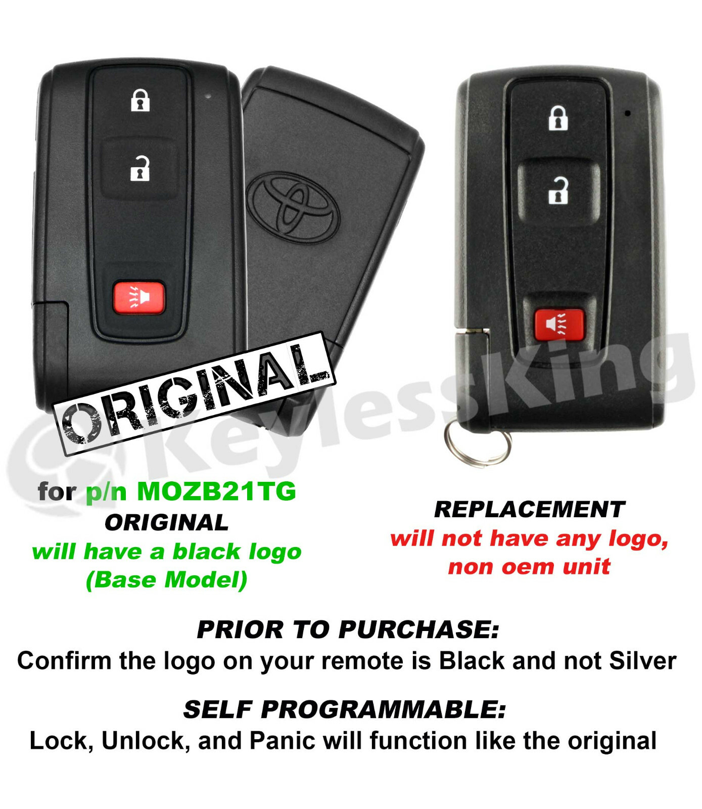 s-l1600-2013.jpg For 2004 2005 2006 2007 2008 2009 Toyota Prius Prox Keyless Car Remote Key Fob