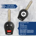 Replacement for 2008-2016 Nissan Rogue Key Fob Keyless Entry Car Remote