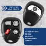 Replacement for Pontiac Montana - 1999 2000 2001 Keyless Entry Car Fob Remote