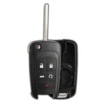 New 5btn Replacement Keyless Entry Car Remote Key Fob Shell Case for OHT01060512