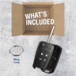 New 5btn Replacement Keyless Entry Car Remote Key Fob Shell Case for OHT01060512