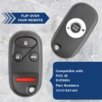 New Keyless Entry Remote Car Key Fob Control Beeper 4b Replacement for E4EG8DJ