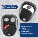 Replacement for Chevrolet Trailblazer - 2002 2003 2004 2005 Keyless Entry Remote