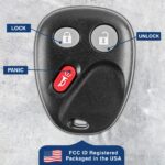 Replacement for Chevrolet Trailblazer - 2002 2003 2004 2005 Keyless Entry Remote