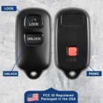 Replacement for Toyota Rav4 2001 2002 2003 2004 2005 Keyless Entry Car Remote